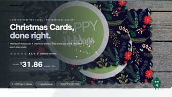 Christmas Cards product video
