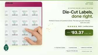 Die-Cut Labels product video