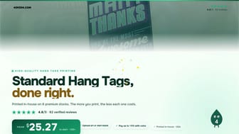 Standard Hang Tags product video