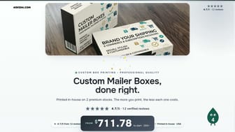 Custom Mailer Boxes product video