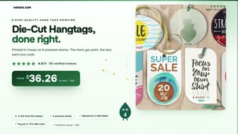 Die-Cut Hangtags product video