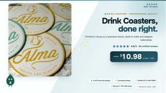 Drink Coasters product video