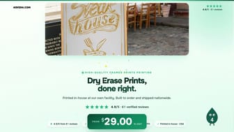 Dry Erase Prints product video
