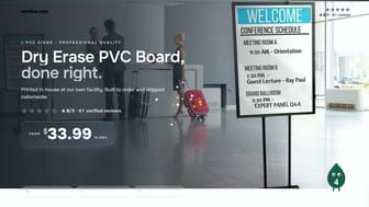 Dry Erase PVC Board product video