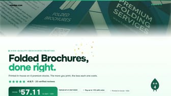 Folded Brochures product video
