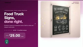 Food Truck Signs product video