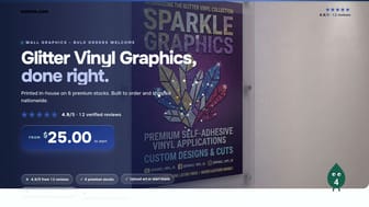 Glitter Vinyl Graphics product video