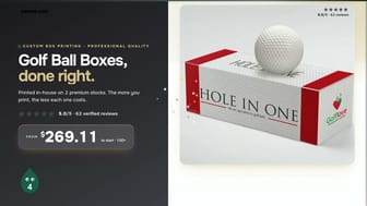 Golf Ball Boxes product video