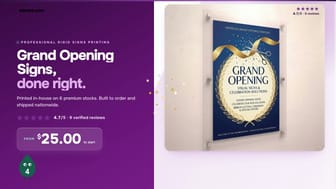 Grand Opening Signs product video