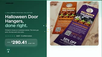 Halloween Door Hangers product video