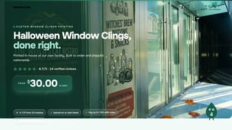 Halloween Window Clings product video