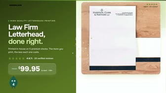Law Firm Letterhead product video