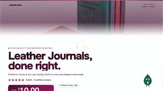 Leather Journals product video