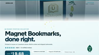 Magnet Bookmarks product video