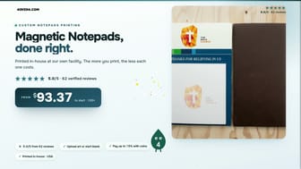 Magnetic Notepads product video