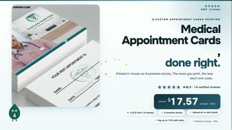 Medical Appointment Cards product video