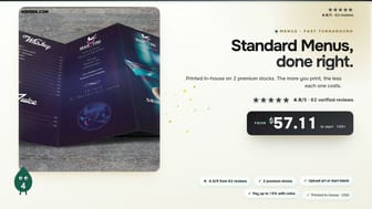 Standard Menus product video