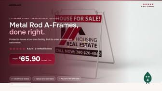 Metal Rod A-Frames product video
