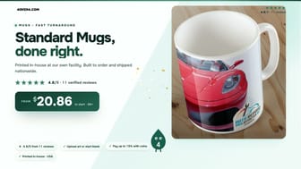 Mugs product video