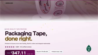 Packaging Tape product video