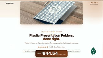 Plastic Presentation Folders product video
