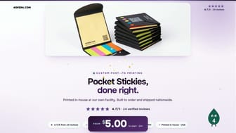 Pocket Stickies product video