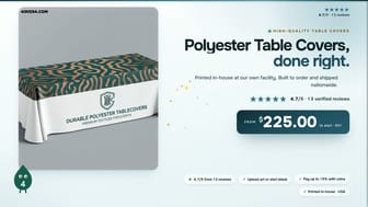 Polyester Table Covers product video