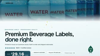 Premium Beverage Labels product video