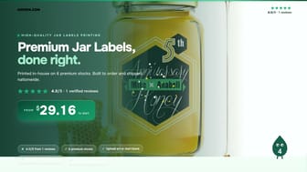 Premium Jar Labels product video