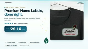 Premium Name Labels product video