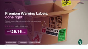 Premium Warning Labels product video