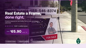 Real Estate a Frame product video