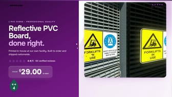 Reflective PVC Board product video