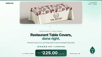 Restaurant Table Covers product video