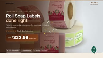 Roll Soap Labels product video