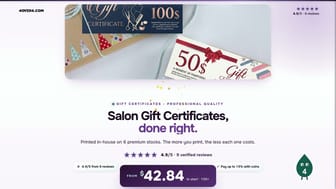 Salon Gift Certificates product video
