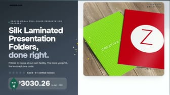 Silk Laminated Presentation Folders product video
