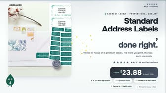 Standard Address Labels product video