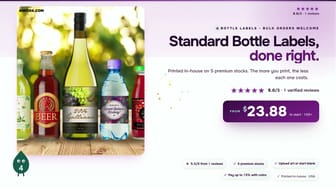 Standard Bottle Labels product video