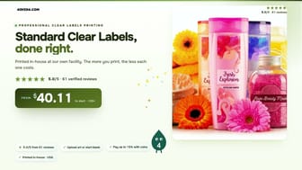 Standard Clear Labels product video