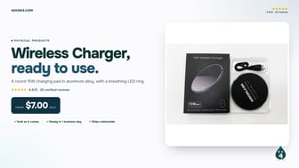 Wireless Charger product video