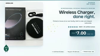 Wireless Charger product video