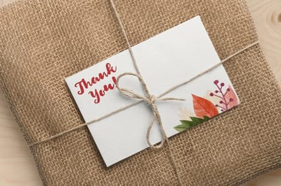 Flat Thank You Cards