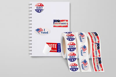 Roll Campaign and Political Stickers