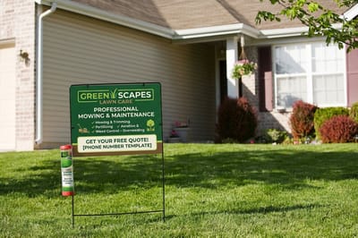 Lawn Care Signs
