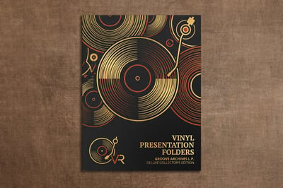 Vinyl Presentation Folders