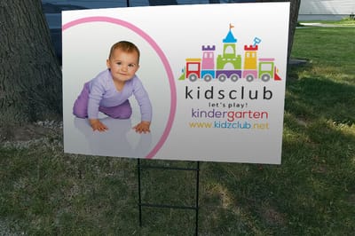 Real customer rigid sign print 5