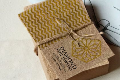 Ultra Thick Kraft Postcards printed by 4OVER4