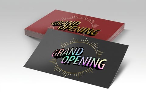 Dual Raised Postcards