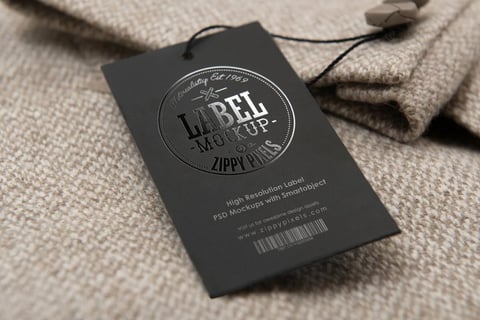 Silk Laminated Spot UV Hangtags